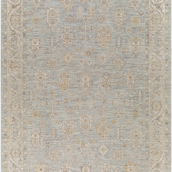 Coby Deep Teal Avant Garde Area Rug