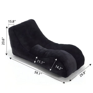 MEIGAOSOFA Bean Bag Sofa Chair with High Quality Sponge Filling - view 11
