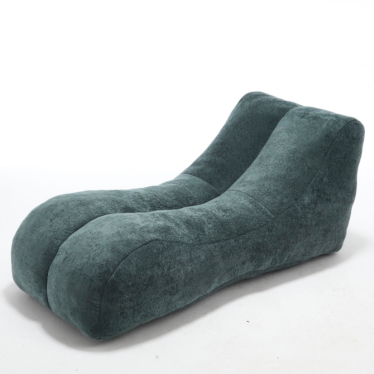 MEIGAOSOFA Bean Bag Sofa Chair with High Quality Sponge Filling in Blue