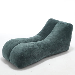 MEIGAOSOFA Bean Bag Sofa Chair with High Quality Sponge Filling in Blue