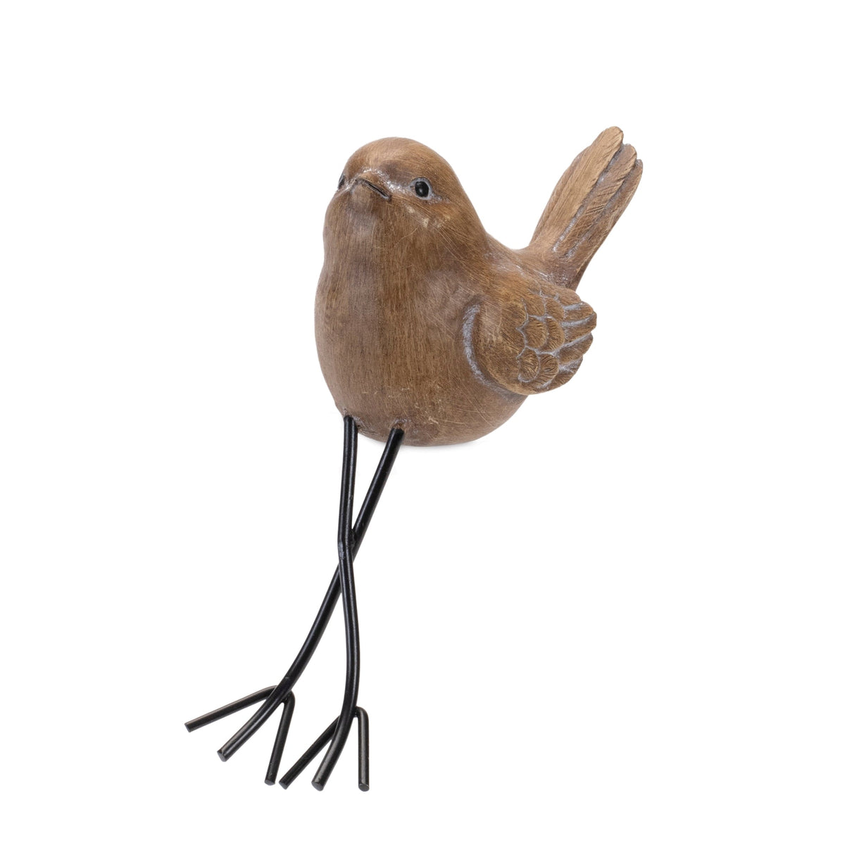 Melrose International Etched bird shelf sitter (set of 6) - view 3