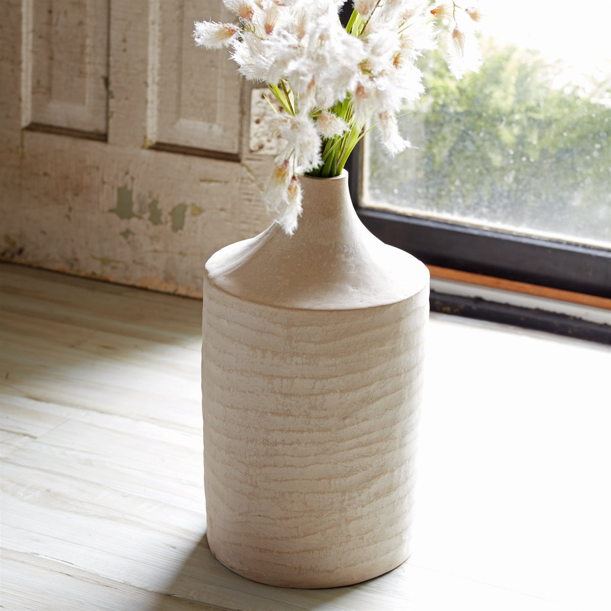 Melrose International Recycled Paper Chalk Vase 18"h - view 3