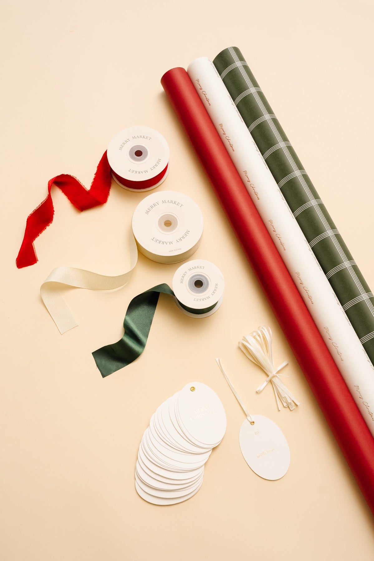 Merry Wrapping Kit (gold foil)