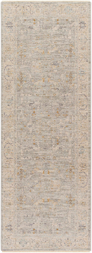Merv Beige Neutral Statement Rug