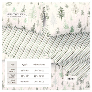 3-Piece Lodge Quilt - Truckee Collection
