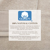 Cotton Linen-Like Border 6-Piece Towel Set - Priya Collection