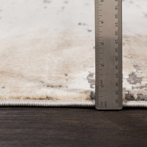 Mikana Beige Tibetan Rug
