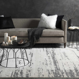 Mikana Beige Tibetan Rug