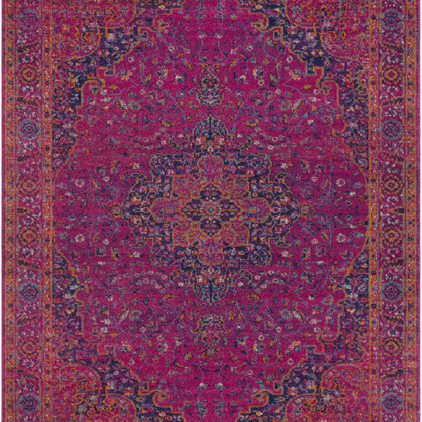 Milliken Magenta Area Rug