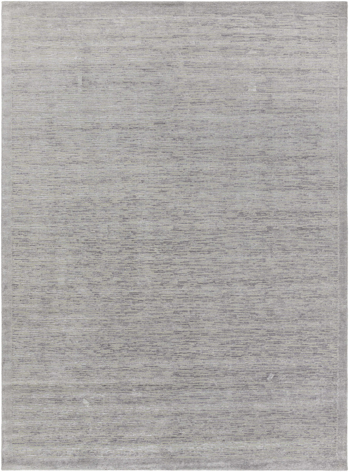 Mardi Silver Premium Wool&Silk Area Rug - Clearance