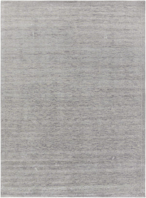 Mardi Silver Premium Wool&Silk Area Rug - Clearance