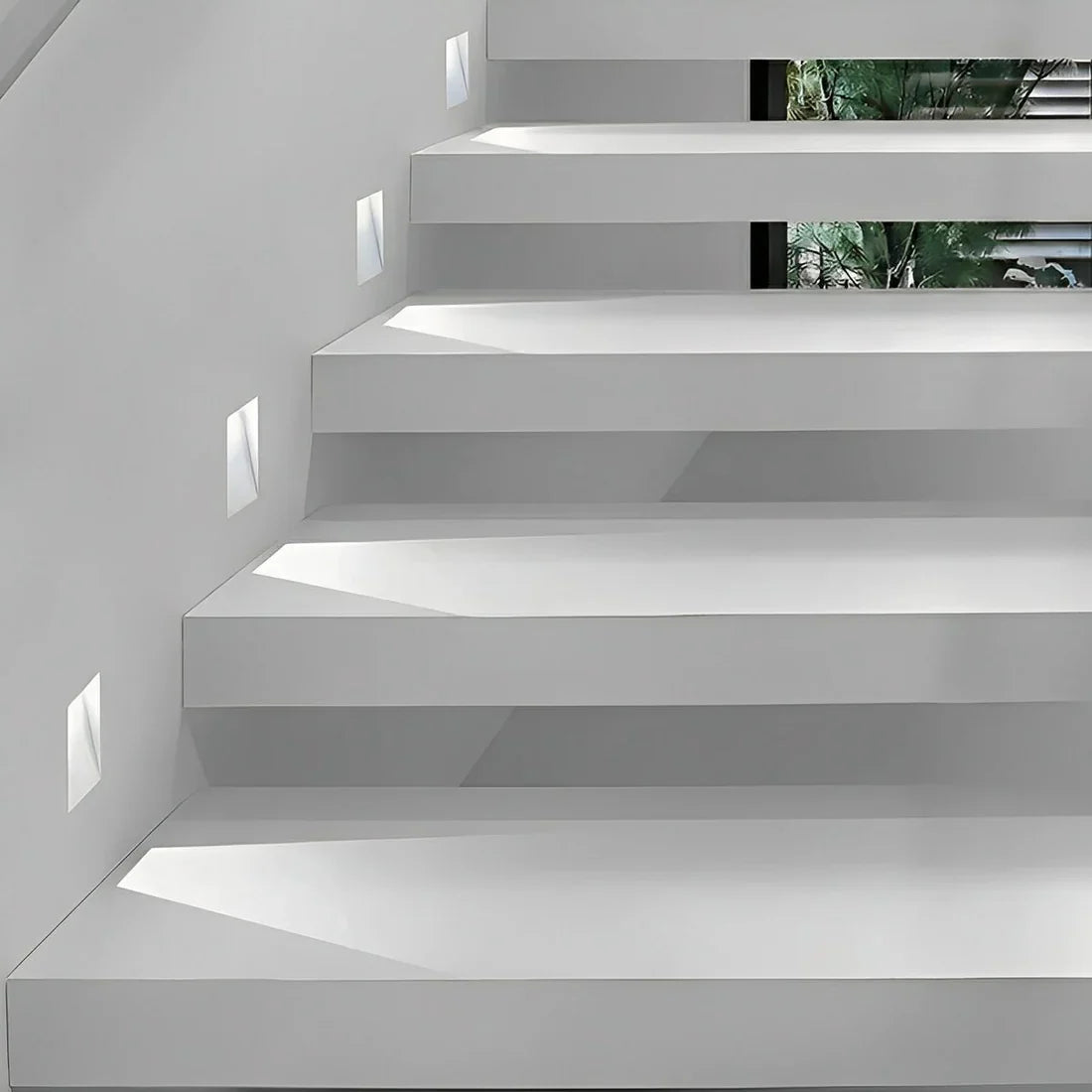 Nordic Frameless Stair LED Wall Light Stainless Steel Sensor Indoor