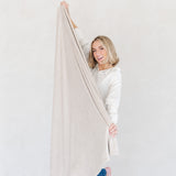 Minky Stretch Throw Blankets