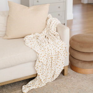 Minky Stretch Throw Blankets