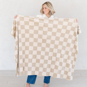 Minky Stretch XL Throw Blankets