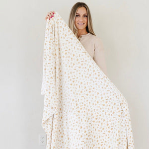 Saranoni MINKY STRETCH XL THROW BLANKETS in Florals