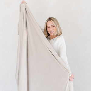 Minky Stretch XL Throw Blankets