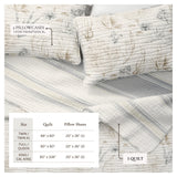 Coral Sea Maze Coastal Quilt Set - Newcomb Collection