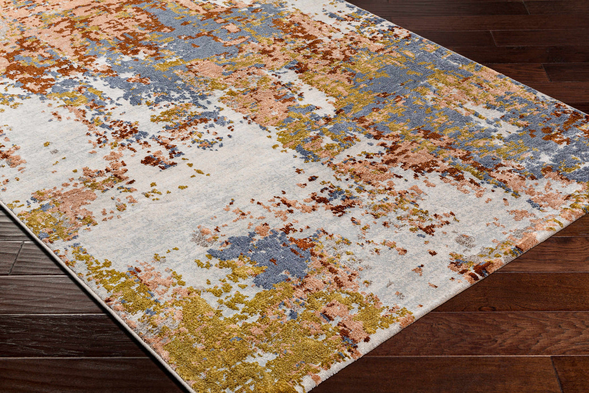 Maralal Pink & Blue Area Rug - Clearance