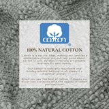 100% Cotton Waffle Weave Duvet Set - Mattea Collection