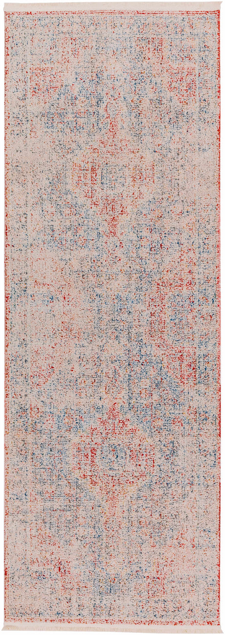 Akio Red & Blue Area Rug - Clearance