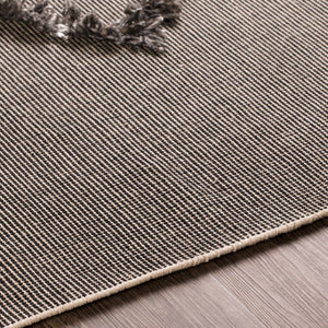 Mossman Brown Diamond High-Low Rug - Clearance