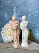 Mother's Hug Candle - Handcrafted Soy Wax Sculpture for a Cozy Home Ambiance