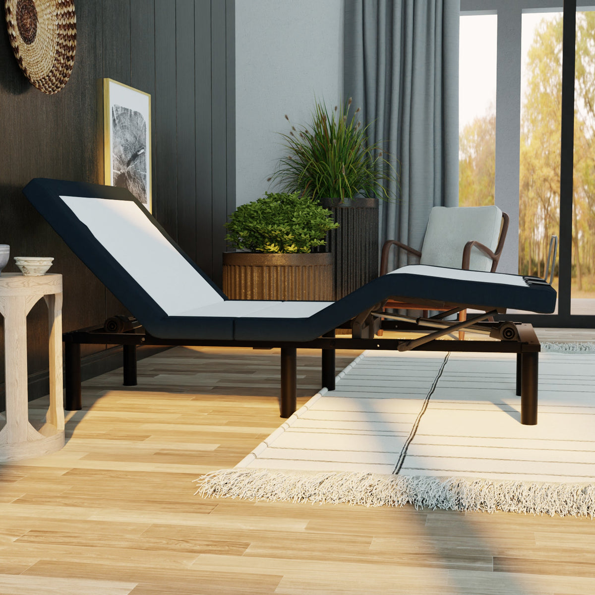 MotionTrend Model 3 Adjustable Base Twin Long: Zero Clearance