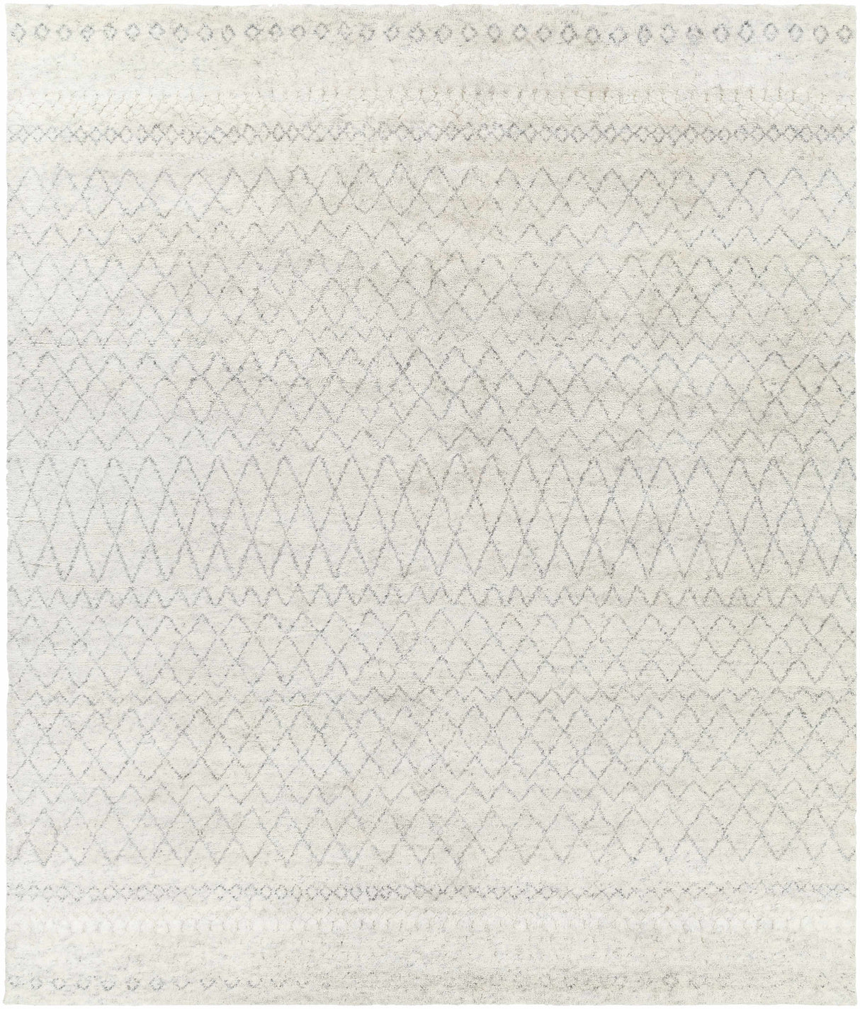 Mozon Handmade Faux Silk Area Rug - Clearance