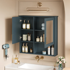 MRS 2 In 1 Wall-Mounted Mirror Cabinet with Adjustable Shelves - view 3