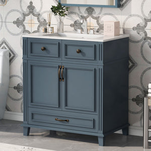 MRS Bathroom Vanity with Sink and Storage Cabinet - view 6