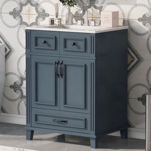 MRS Bathroom Vanity with Sink and Storage Cabinet - view 12