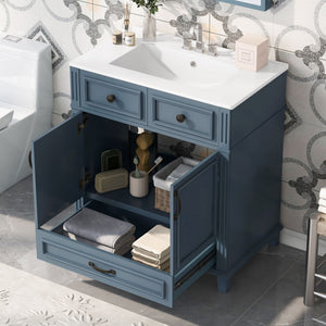 MRS Bathroom Vanity with Sink and Storage Cabinet - view 2
