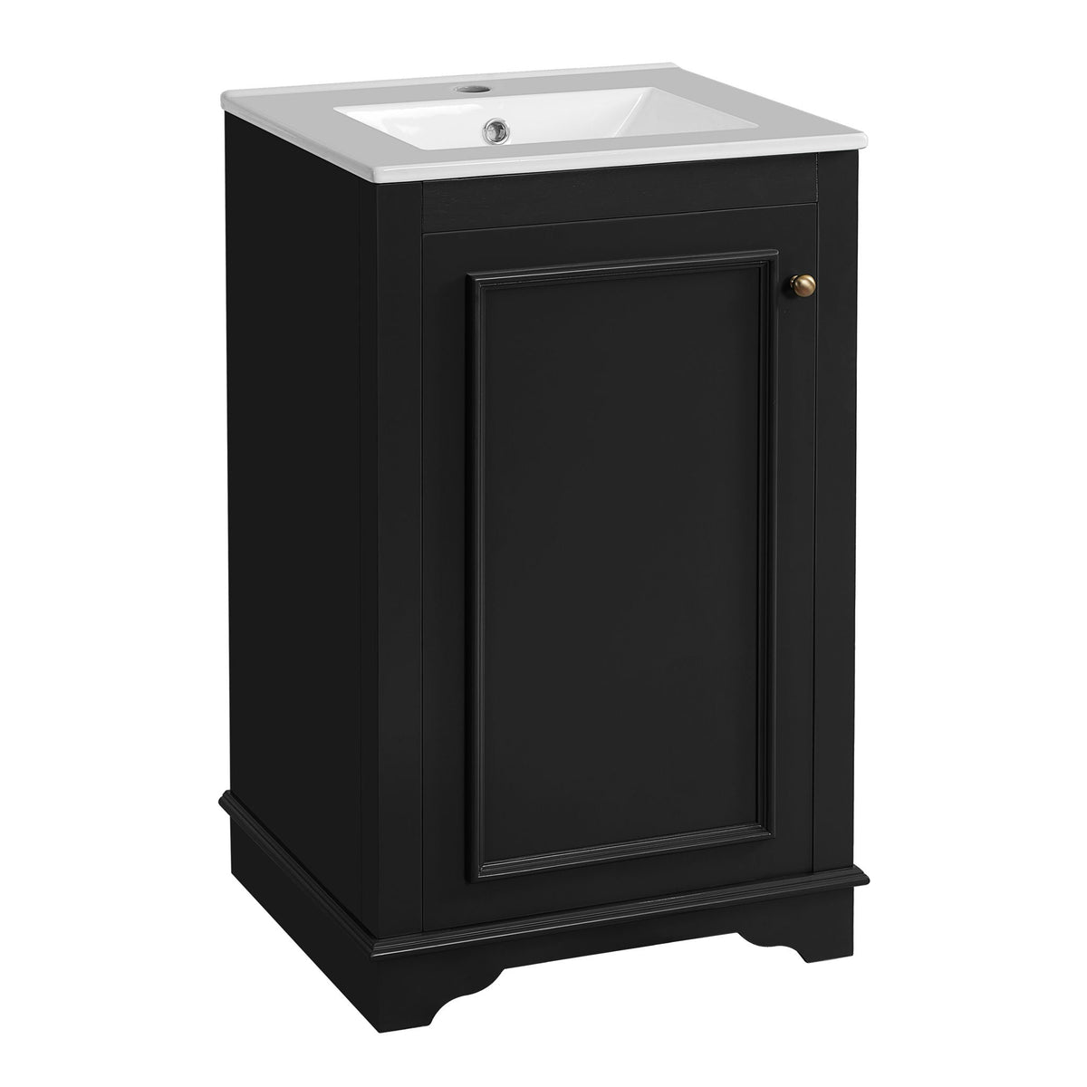 MRS Bathroom Vanity With Sink in Black