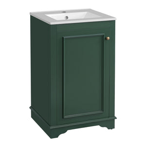 MRS Bathroom Vanity With Sink in Dark Green
