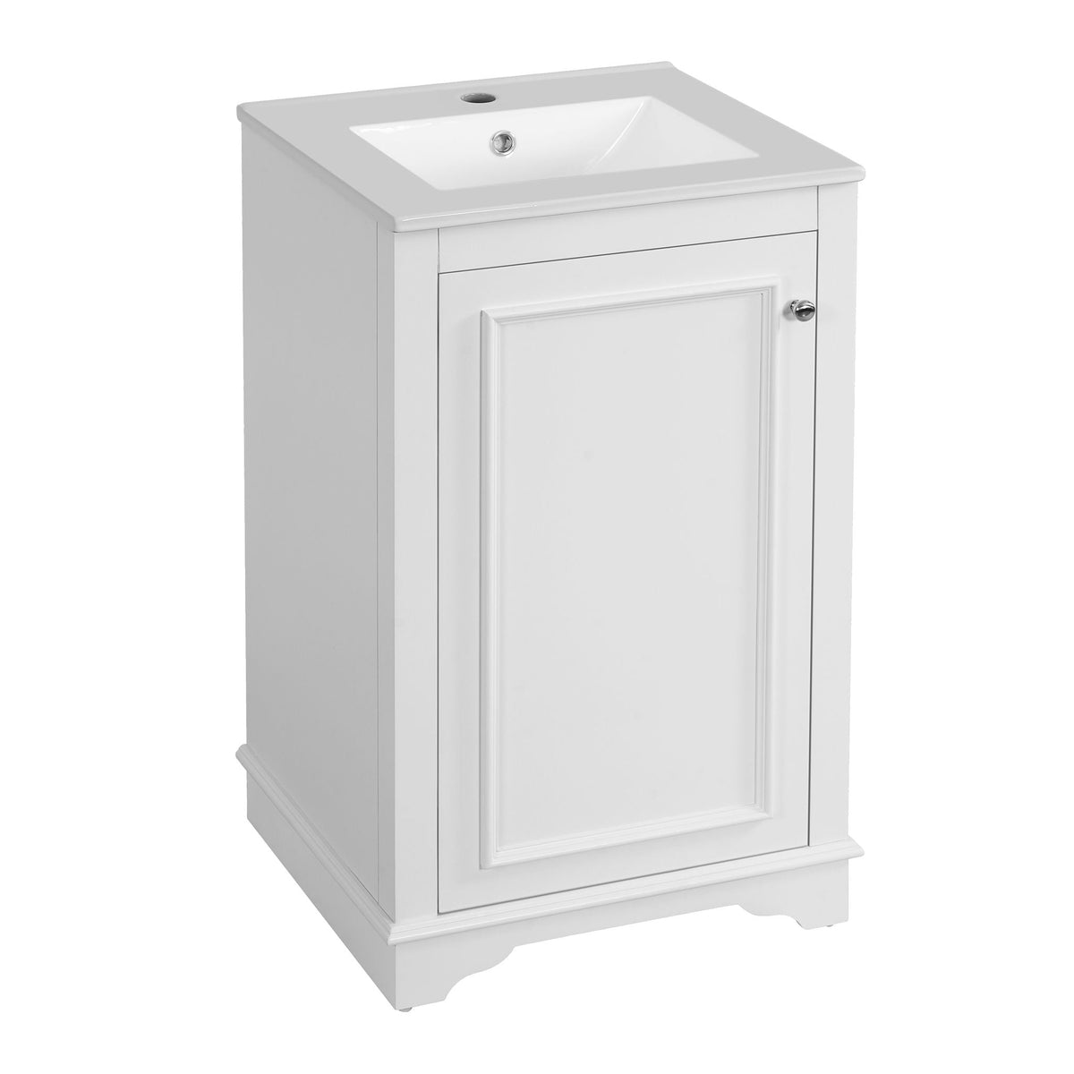 MRS Bathroom Vanity With Sink in White