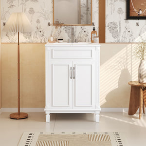 MRS Bathroom Vanity With Top Sink and Soft Closing Doors - view 9