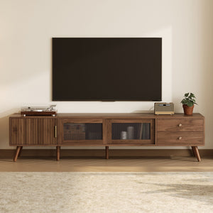 MRS Doors TV Stand For TVs Up To 85" With Storage Cabinets - view 4