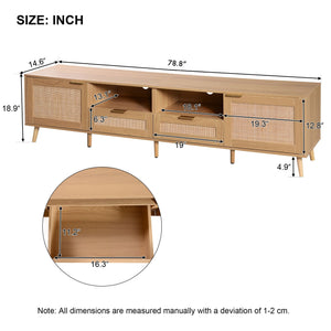 MRS TV Stand Media Console with Cable Management - view 7
