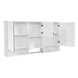 MRS Wall-Mount 3-In-1 Mirror Cabinet with Adjustable Shelf