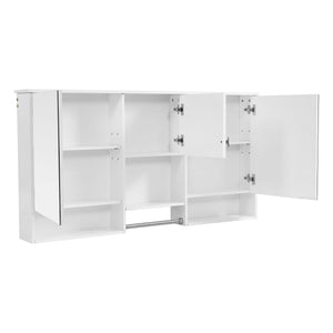 MRS Wall-Mount 3-In-1 Mirror Cabinet with Adjustable Shelf