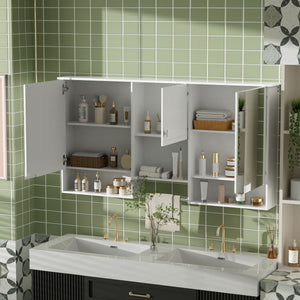 MRS Wall-Mount 3-In-1 Mirror Cabinet with Adjustable Shelf - view 4