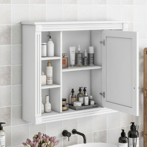 MRS Wall Mounted Bathroom Storage Cabinet with Mirror - view 9