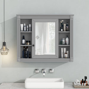 MRS Wall Mounted Bathroom Storage Cabinet with Mirror - view 5
