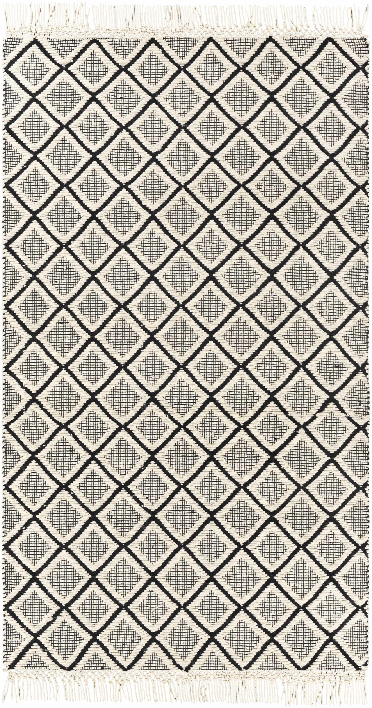 Maria Textured Hand Woven Wool Rug - Clearance
