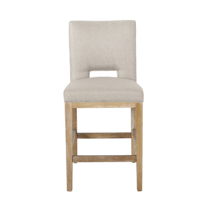 27 Inch Counter Stools, Set of 2, Fabric