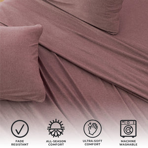 4-Piece Jersey Sheet Set - Carmen Collection