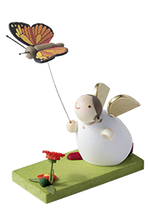 Little Angel Figurine - Guardian Angel with butterfly