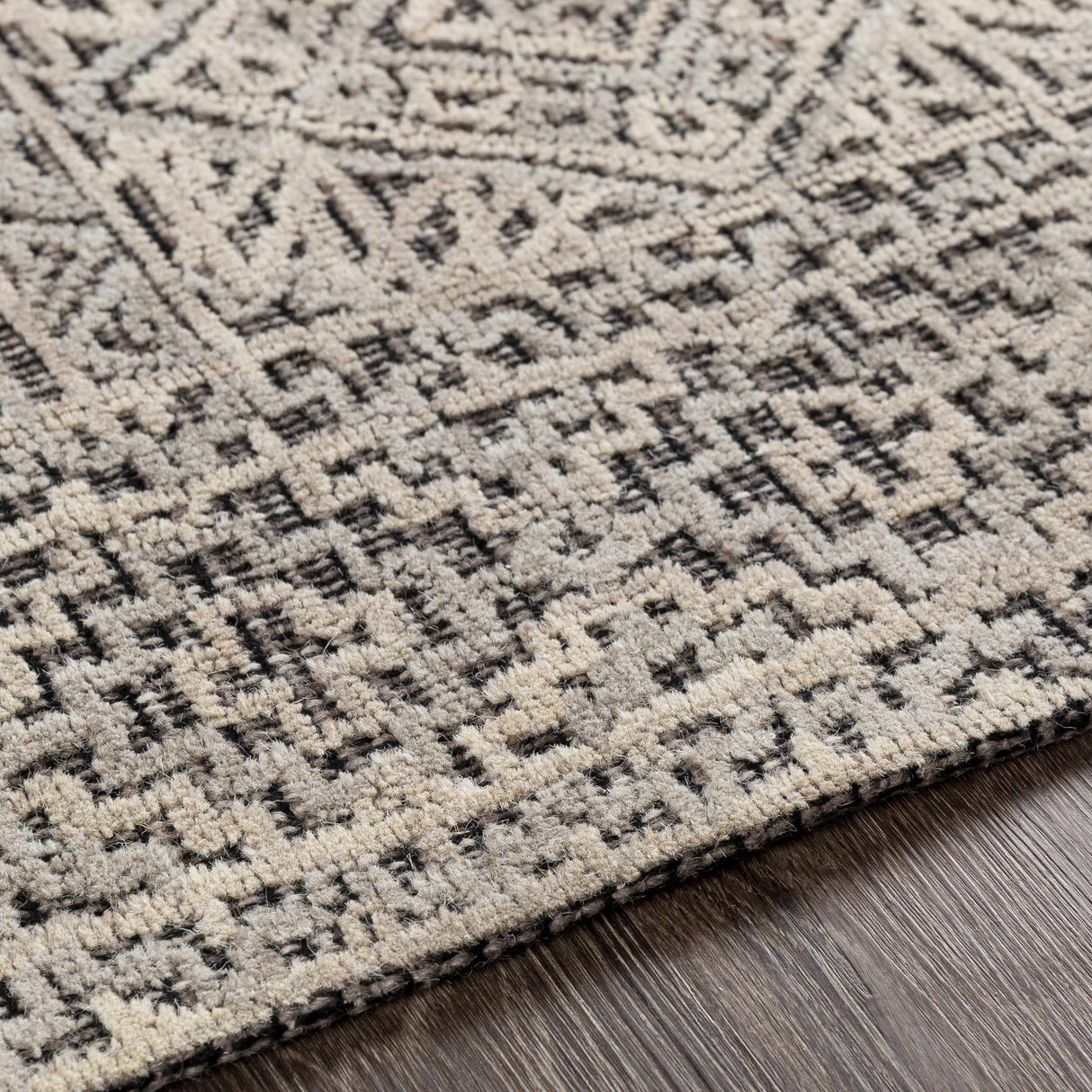 Nairne Textured Wool Area Rug - Clearance