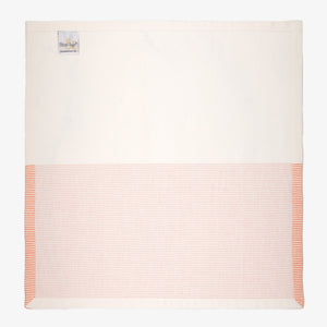 The Stripe Collection Napkins Natural Cotton & Persimmon